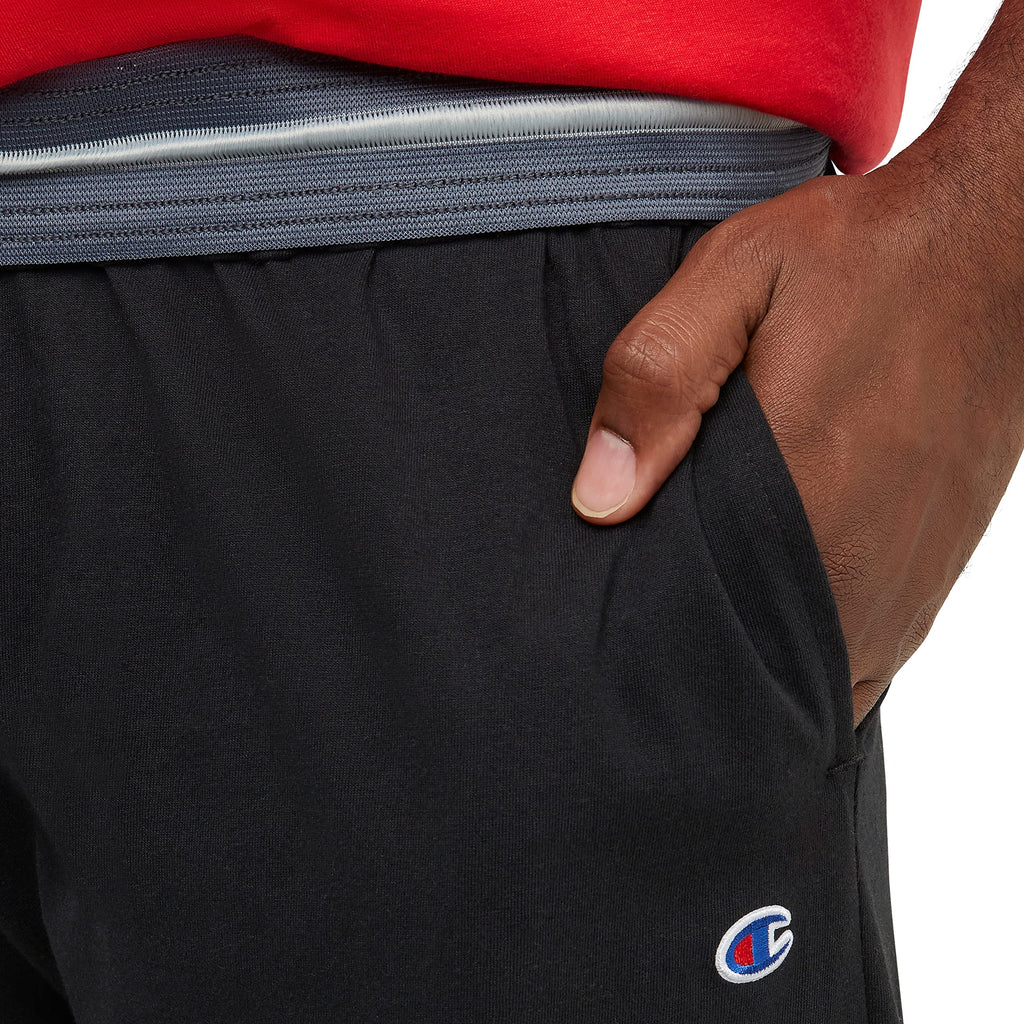 Champion Men's Open-Bottom Lounge Pants, Standard Fit, Lightweight, Available in Regular and Big & Tall
