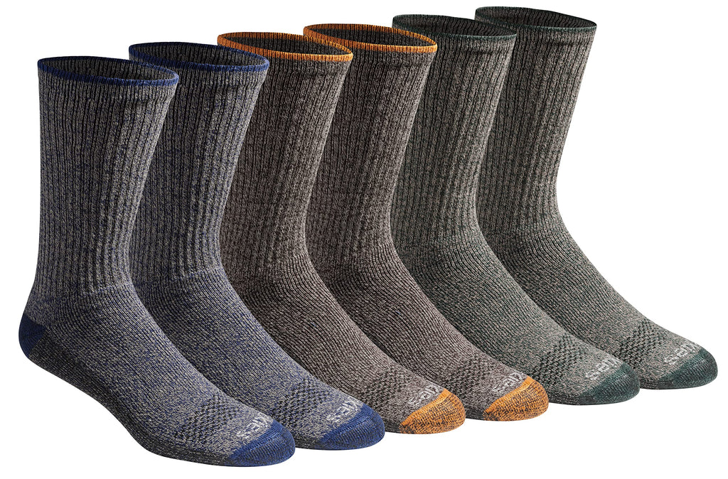 Men's Dri-tech Original Moisture Control Crew Socks, Available in M-xxl (6, 12, 18 Pairs)