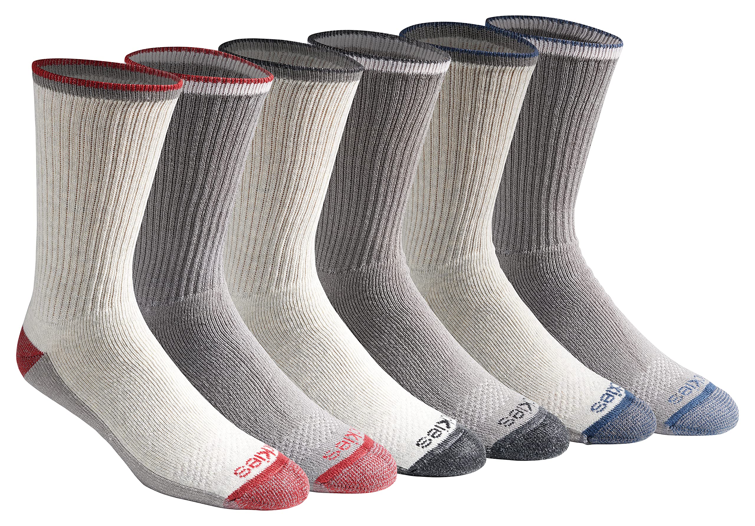 Men's Dri-tech Original Moisture Control Crew Socks, Available in M-xxl (6, 12, 18 Pairs)