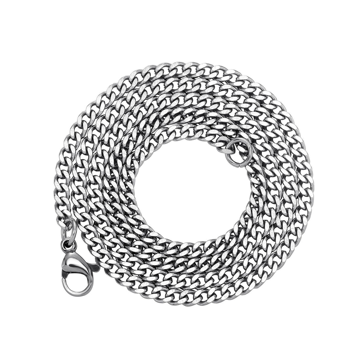 Women's & Men's Small Cuban Link Chain Hip Hop Punk Slim Necklace