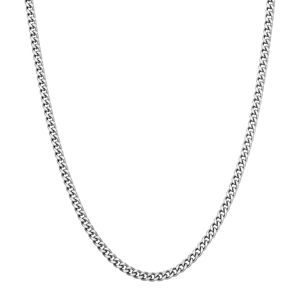 Women's & Men's Small Cuban Link Chain Hip Hop Punk Slim Necklace