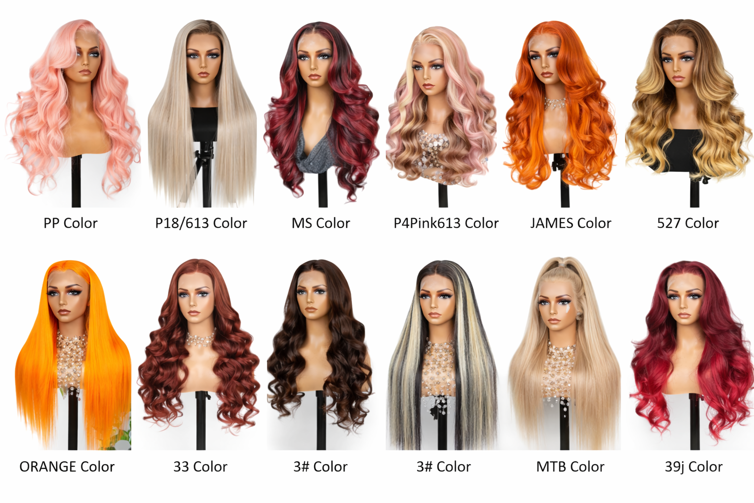 Ombre Frost Brown Wear and Go 24' Glueless Lace Front Wig Body Wave Brazilian Human Hair