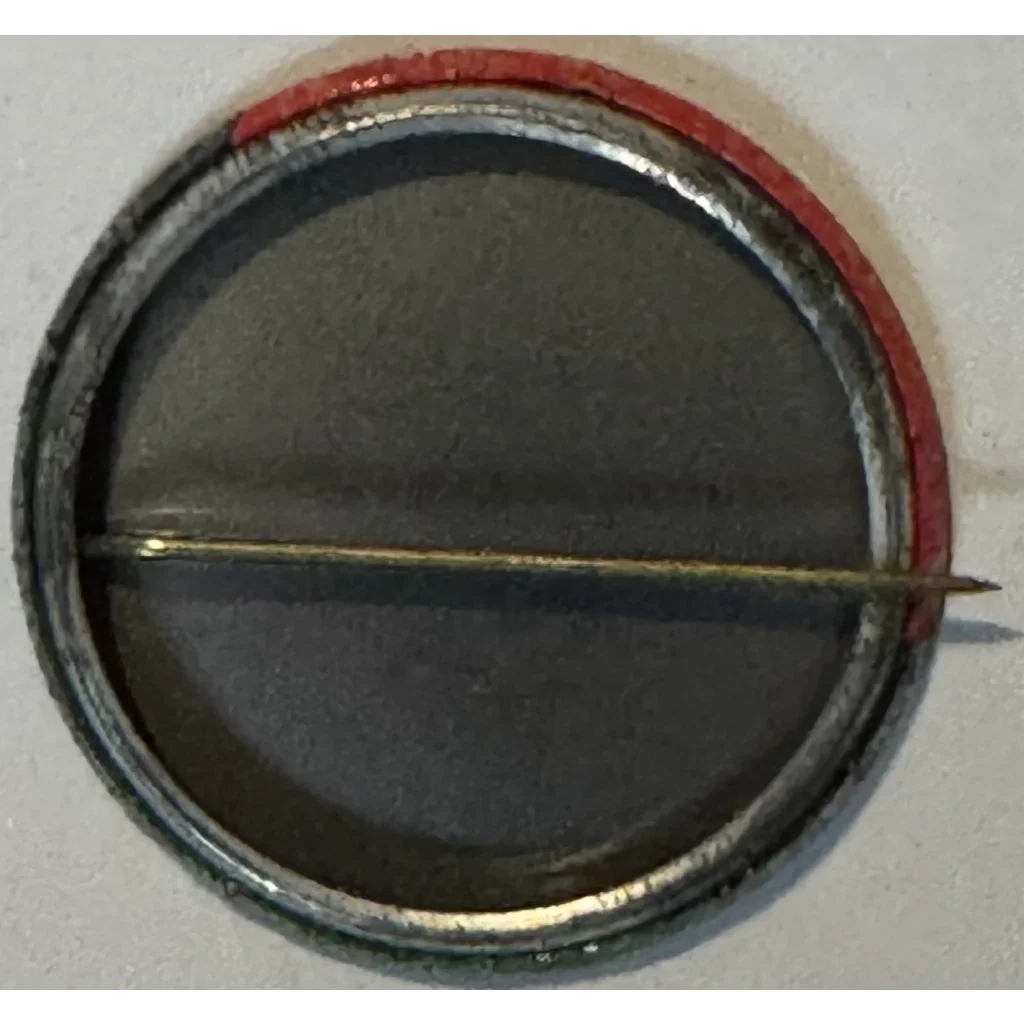 Original 1960s Pan‑African Flag Pinback Button – OAAU Malcolm X Era – 1.75″ NOS