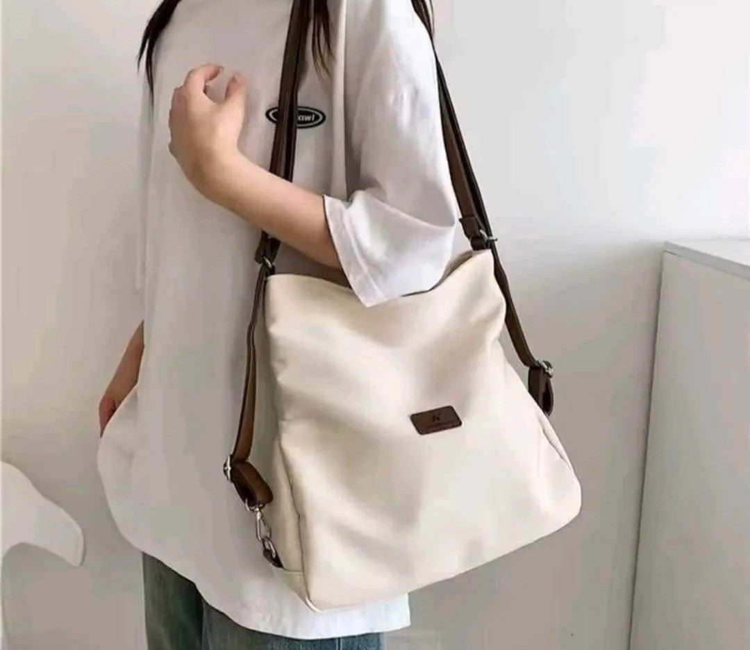 Canvas Tot Bag - High Capacity