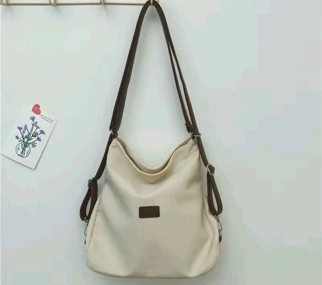 Canvas Tot Bag - High Capacity