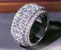 Women Iced Out CZ Ring