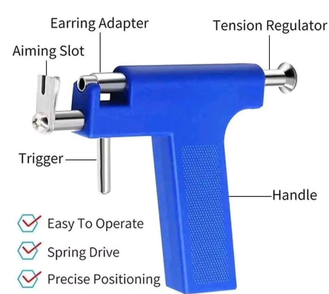 Professional Ear Piercing Gun Kit