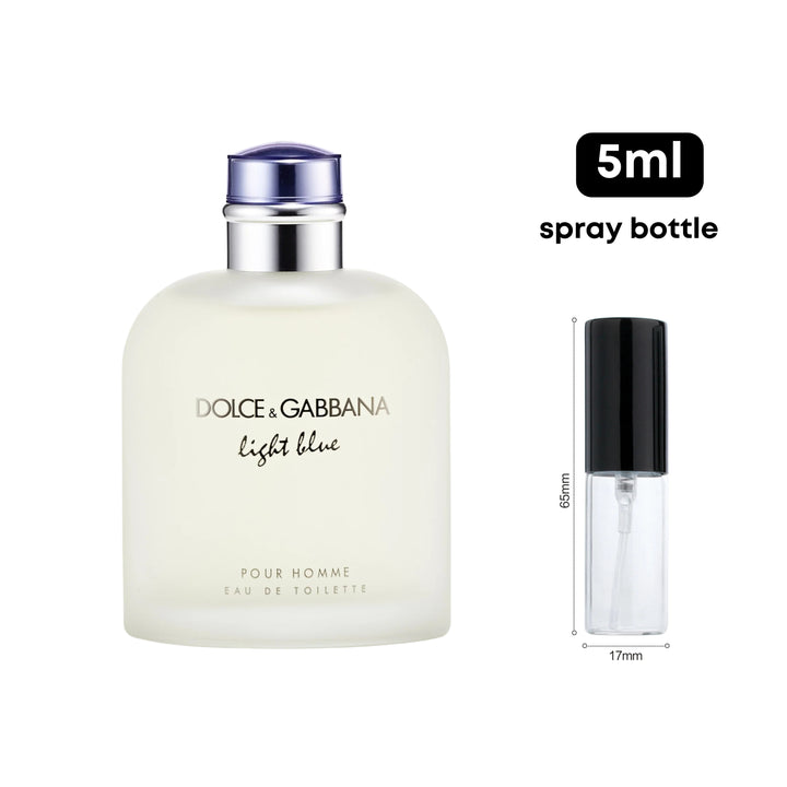Men's Light Blúe EDT 5ml Travel Spray