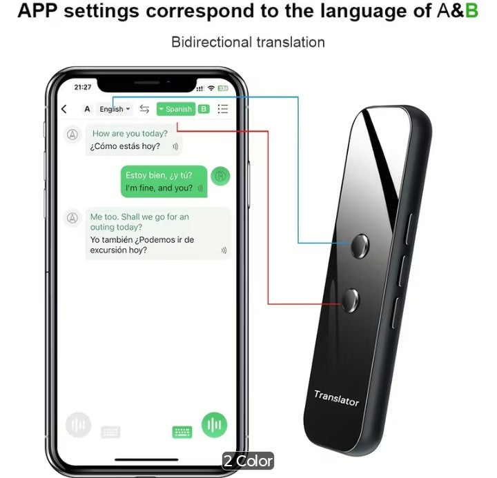 Portable Language Translator Device