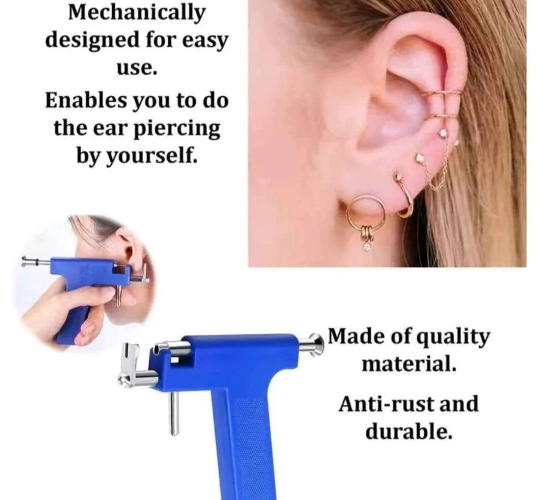 Professional Ear Piercing Gun Kit