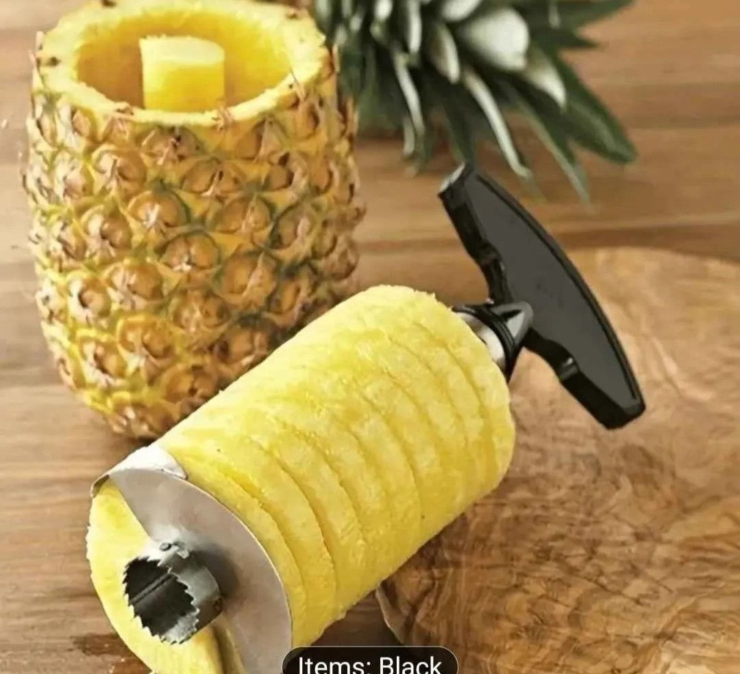 Stainless Steel Fruit Cutter with Adjustable Blade